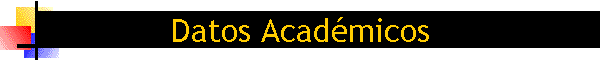Datos Acad�micos